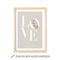Geld Geschenk Zur Hochzeit Personalisiertes Bild "Love" Hochzeitsgeschenk