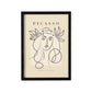 Picasso Poster Set 3 Frei Wählbare Bilder Wohnzimmer Deko Print Beige
