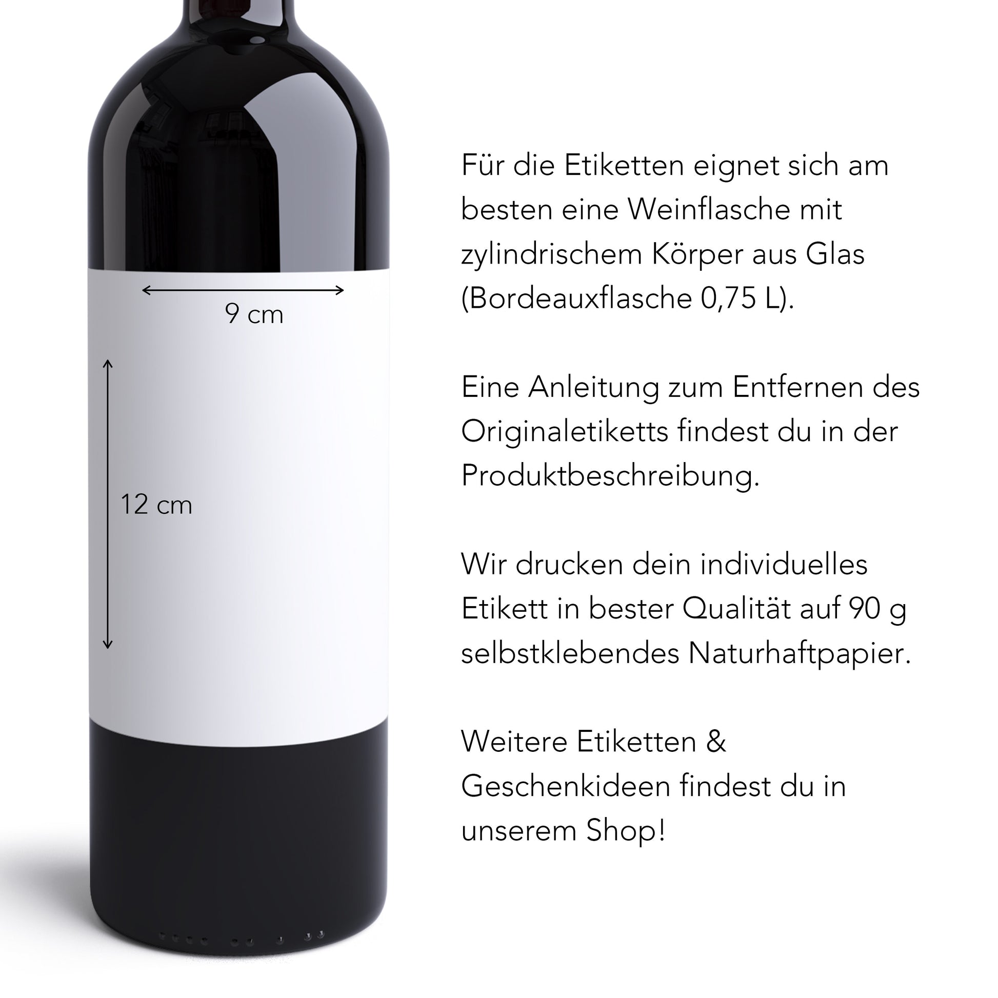 Geburtstagsgeschenk Freundin Personalisierte Wein Flaschen Etiketten Geschenk Zum Geburtstag (2er Set)