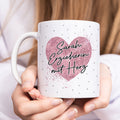 Erzieherin mit Herz Tasse personalisiertes Geschenk zum Abschied für Kindergärtnerin Dankeschön Geschenk Kita