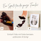 Baby Fußabdruck Bild Katze Fußabdrücke Personalisiert Babygeschenk zur Geburt Geschenk Kleinkind Kinderzimmerdeko (Ohne Farbe)