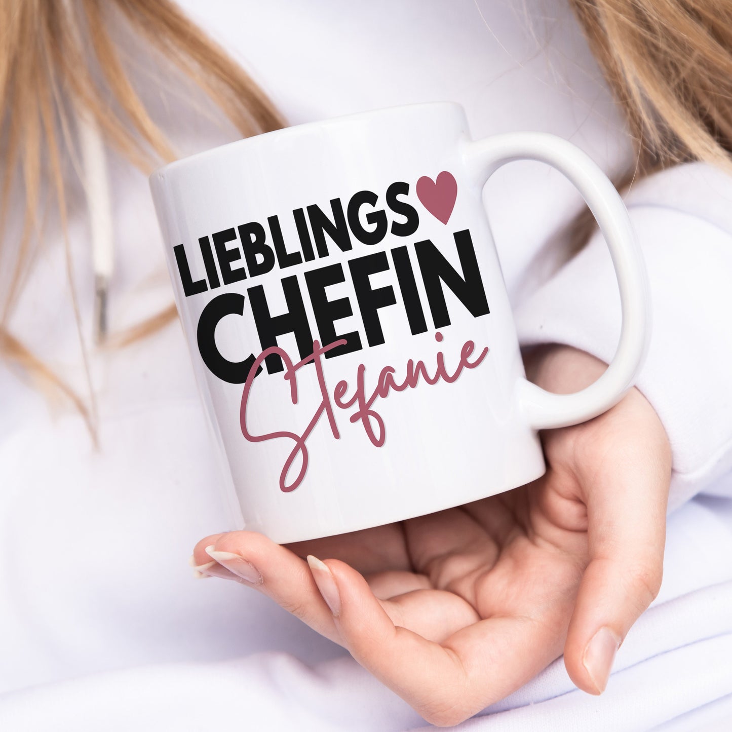 Chefin Geschenk Tasse Personalisiert für Chefin Abteilungsleiter Abschiedsgeschenk Büro Kaffeebecher Lieblingskollegin