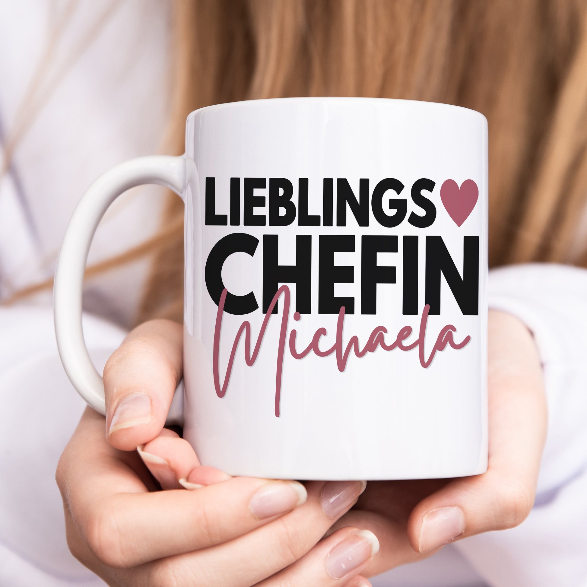 Chefin Geschenk Tasse Personalisiert für Chefin Abteilungsleiter Abschiedsgeschenk Büro Kaffeebecher Lieblingskollegin