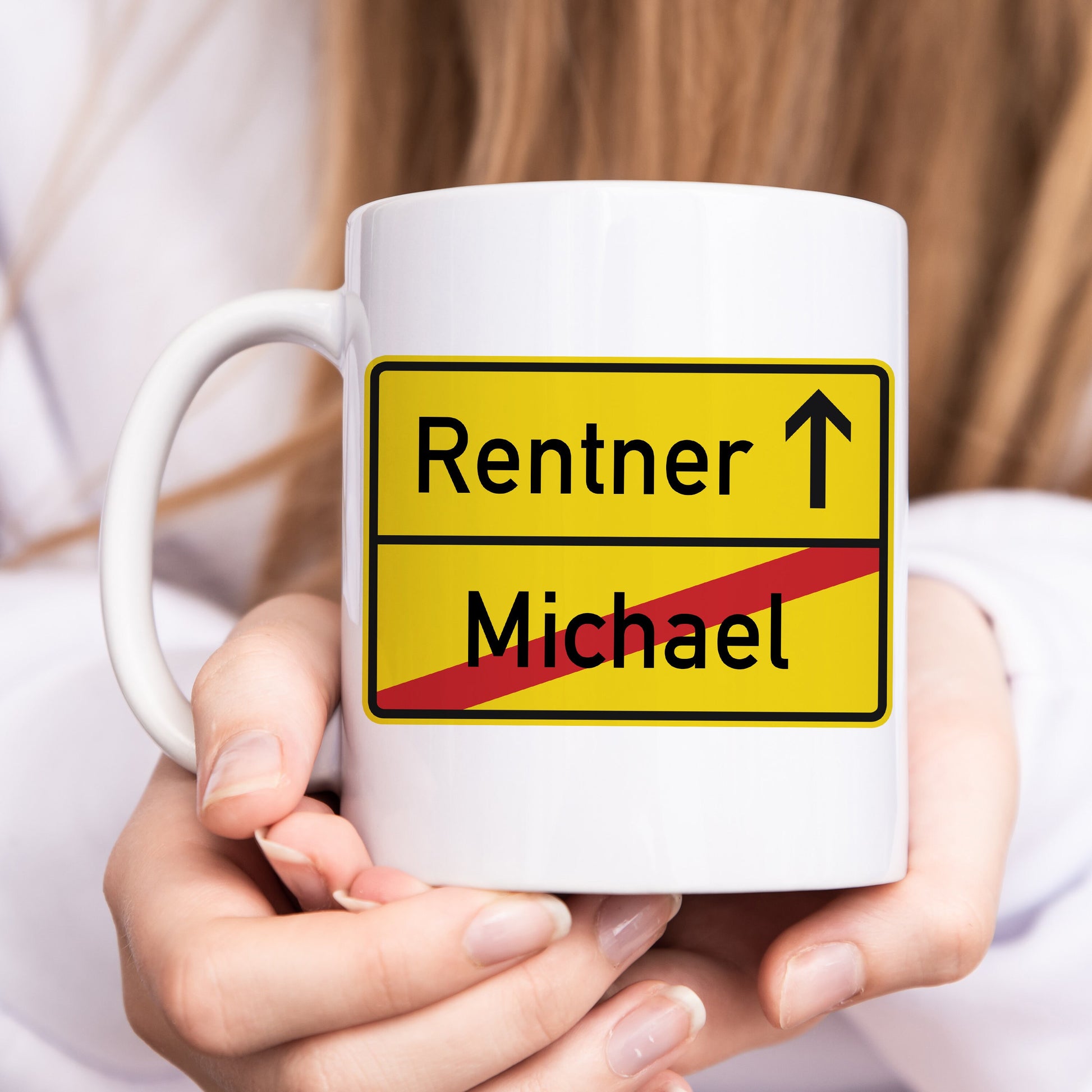 Rente Geschenk für Mann Frau personalisierte Tasse Renteneintritt Pensionierung Rentner